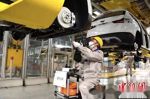 大众成都公司复工复产 60秒组装一辆汽车